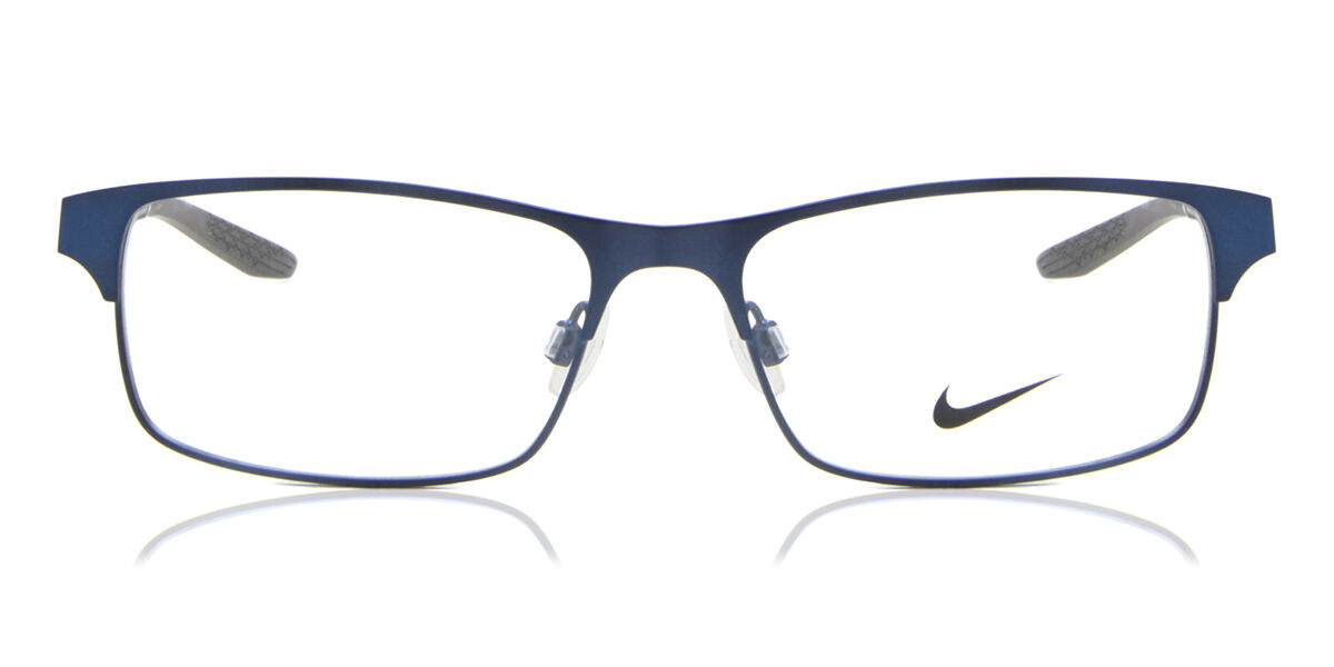 Image of Nike 8046 401 Óculos de Grau Azuis Masculino BRLPT
