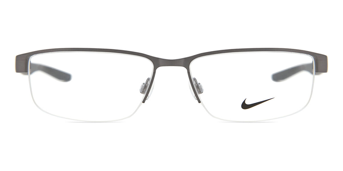 Image of Nike 8138 071 Óculos de Grau Cinzas Masculino BRLPT