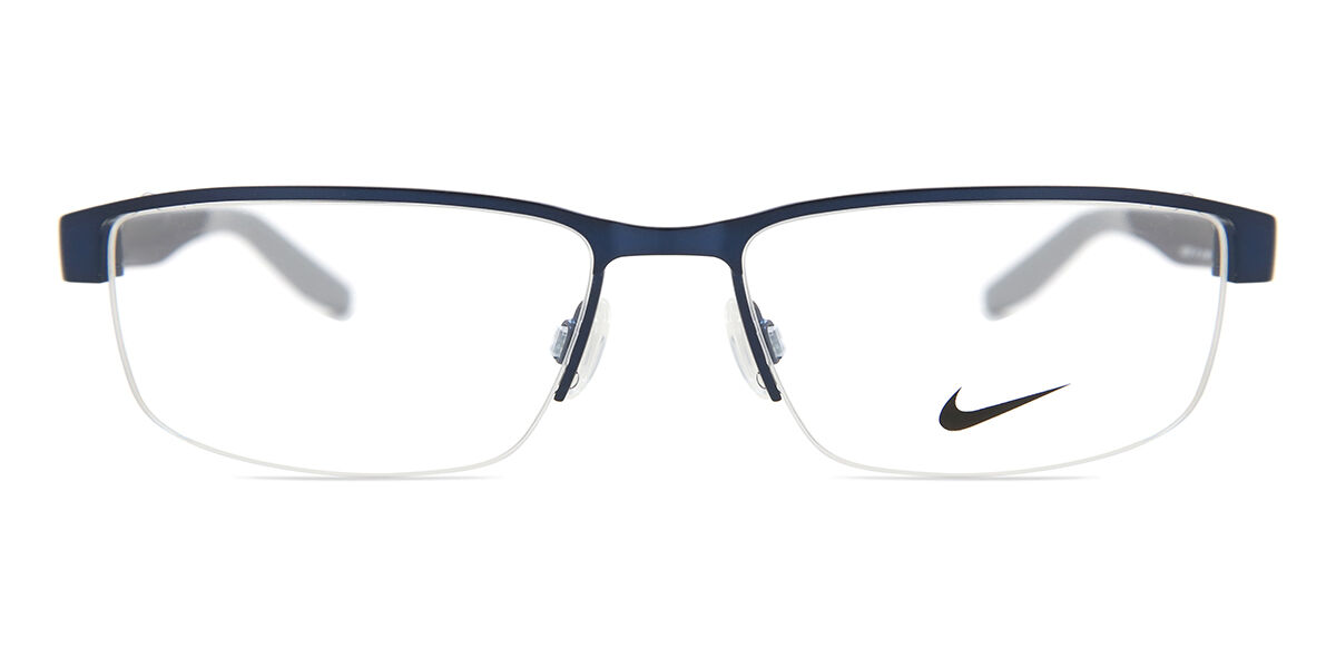 Image of Nike 8138 405 Óculos de Grau Azuis Masculino PRT