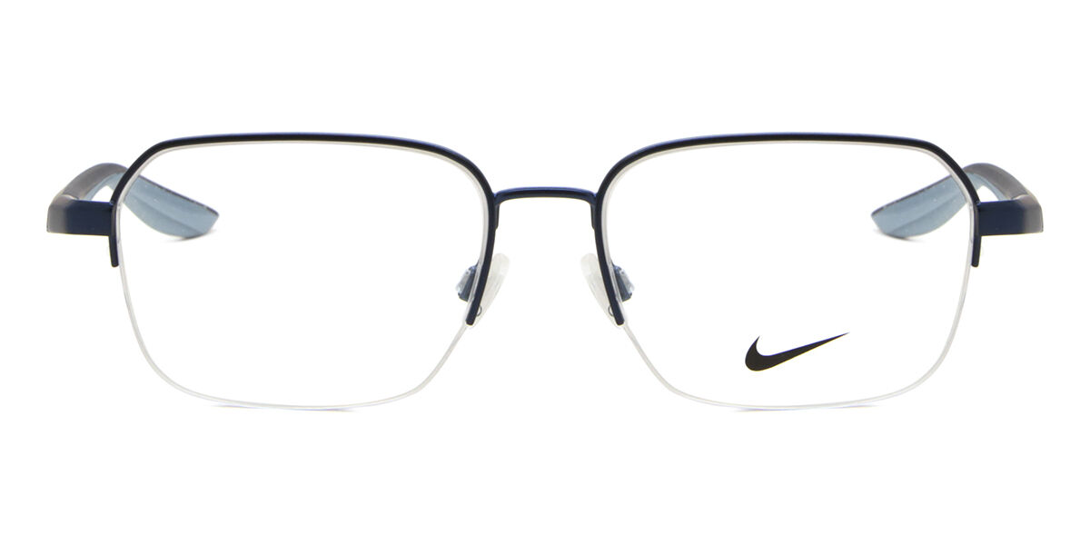 Image of Nike 8152 410 Óculos de Grau Azuis Masculino PRT