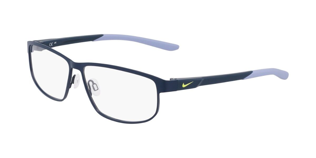 Image of Nike 8157 412 Óculos de Grau Azuis Masculino PRT