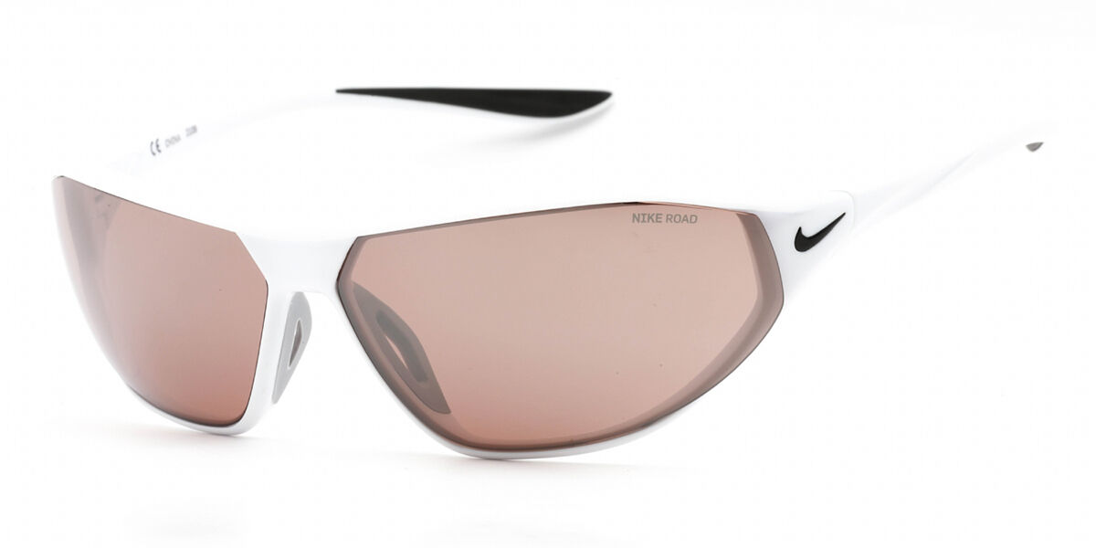 Image of Nike AERO SWIFT E DQ0992 100 Óculos de Sol Brancos Masculino PRT