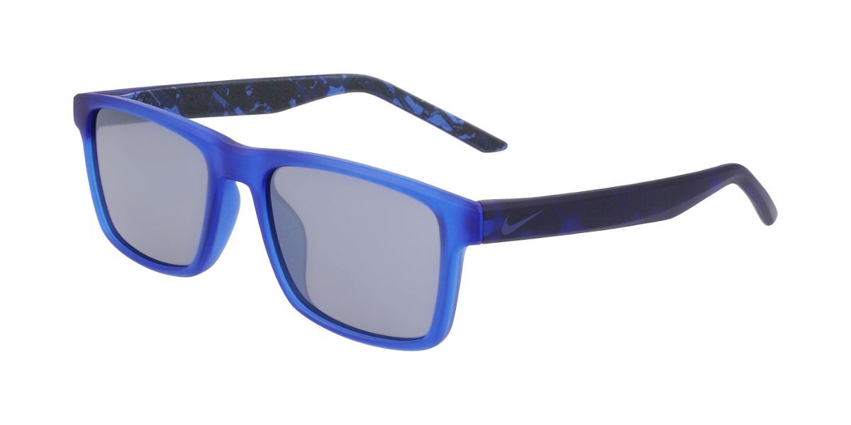 Image of Nike CHEER DZ7380 480 49 Lunettes De Soleil Homme Bleues FR