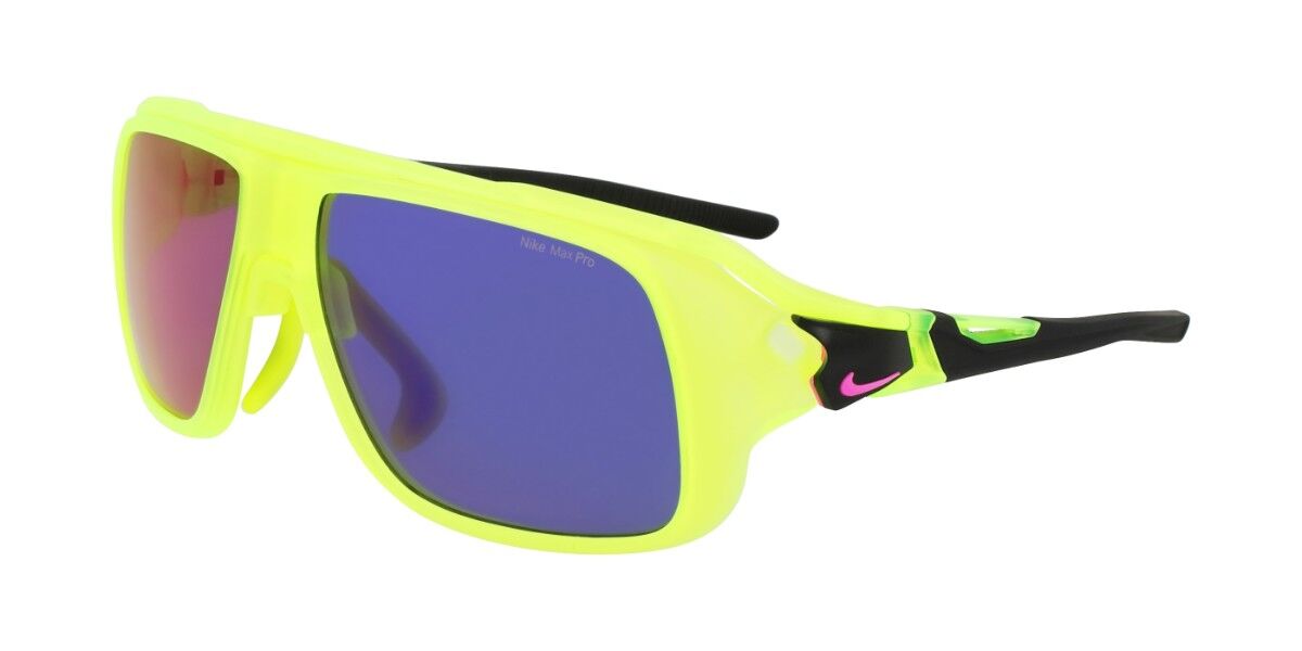 Image of Nike FLYFREE SOAR EV24001 702 Óculos de Sol Amarelos Masculino PRT