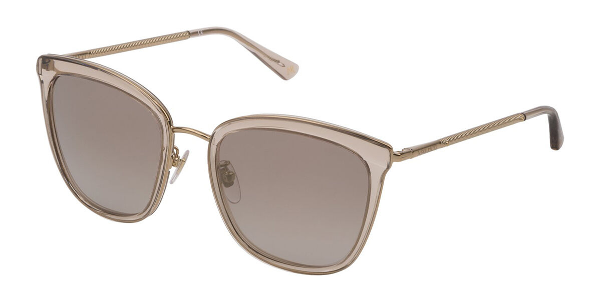 Image of Nina Ricci SNR215 7T1G Óculos de Sol Marrons Feminino BRLPT