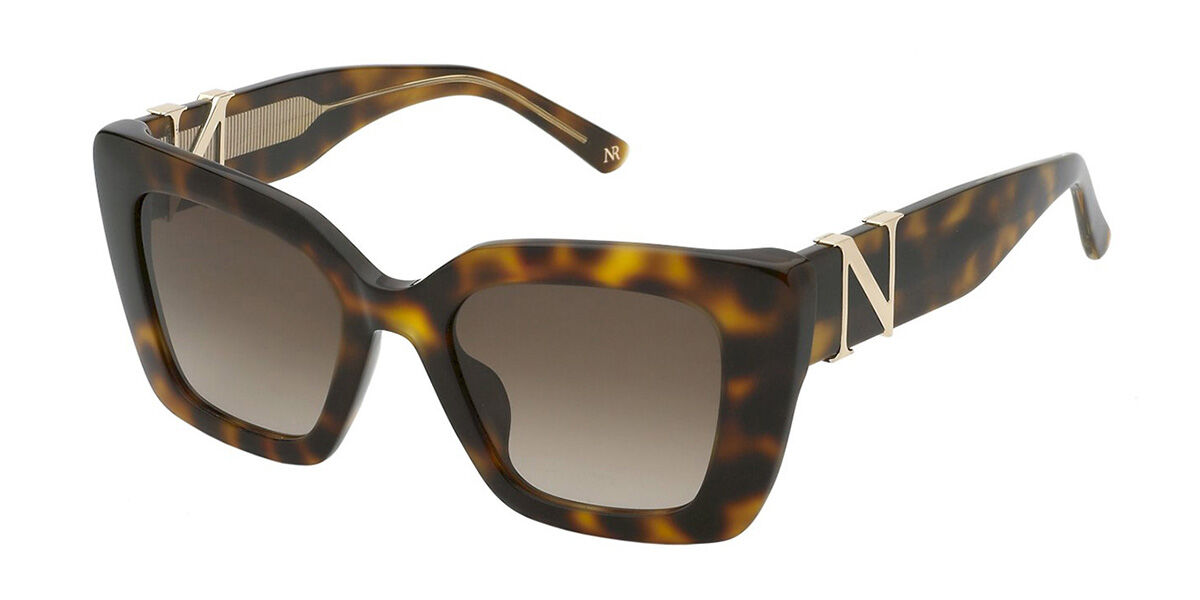 Image of Nina Ricci SNR378 0752 Óculos de Sol Tortoiseshell Feminino BRLPT