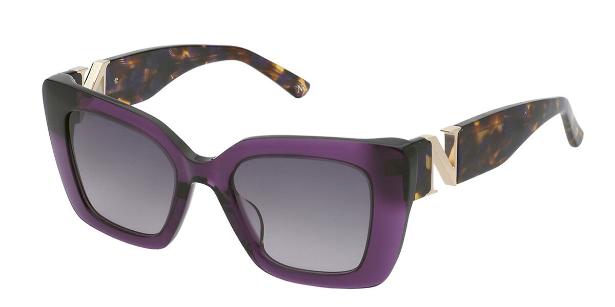 Image of Nina Ricci SNR378V 0916 Gafas de Sol para Mujer Purple ESP