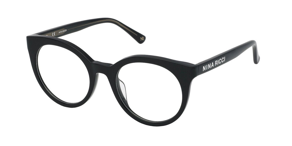 Image of Nina Ricci VNR289 0700 50 Czarne Damskie Okulary Korekcyjne PL