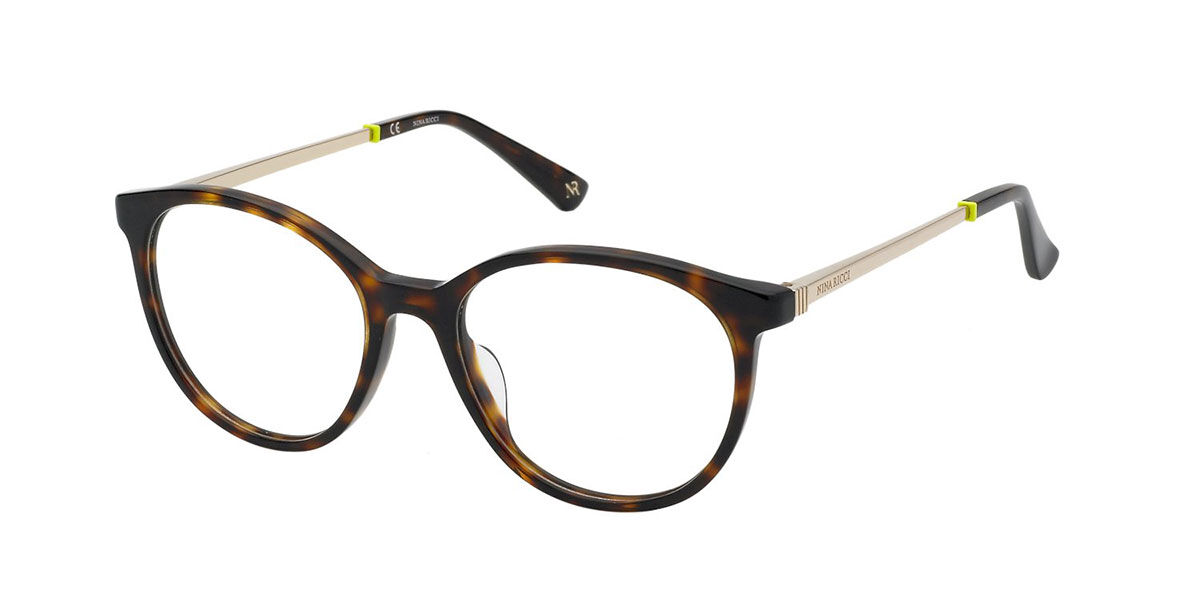 Image of Nina Ricci VNR308 06NE 51 Tortoiseshell Męskie Okulary Korekcyjne PL