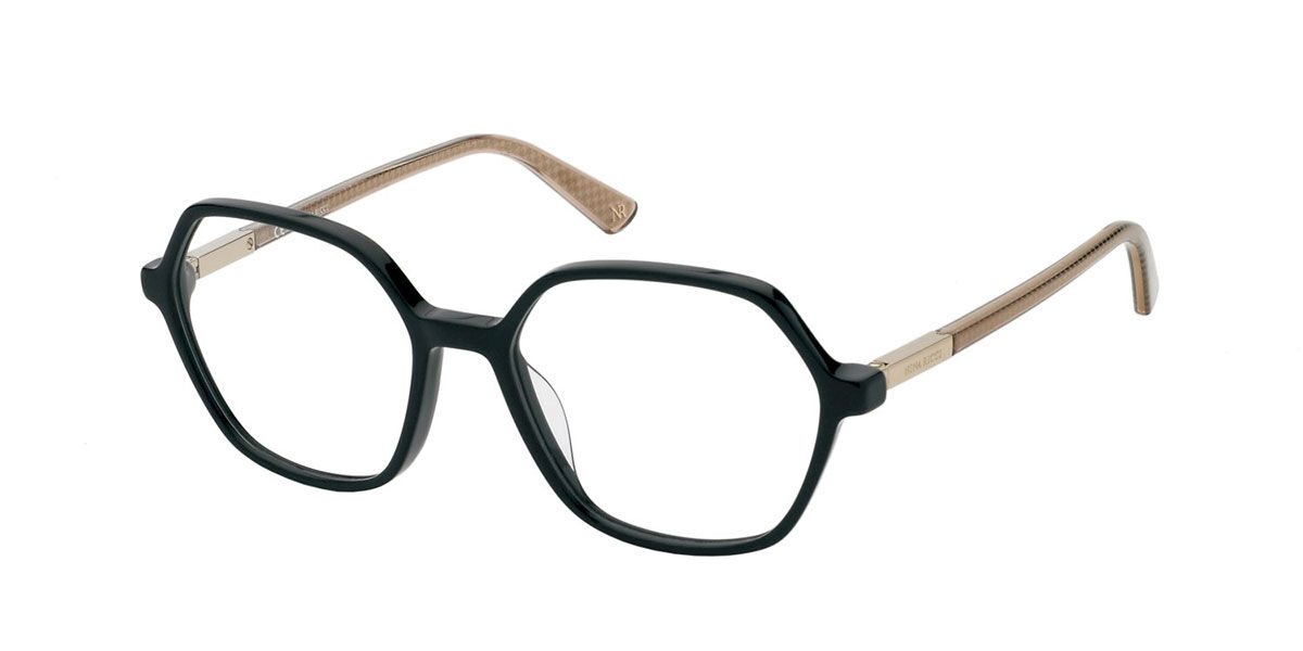 Image of Nina Ricci VNR333 0700 53 Czarne Damskie Okulary Korekcyjne PL