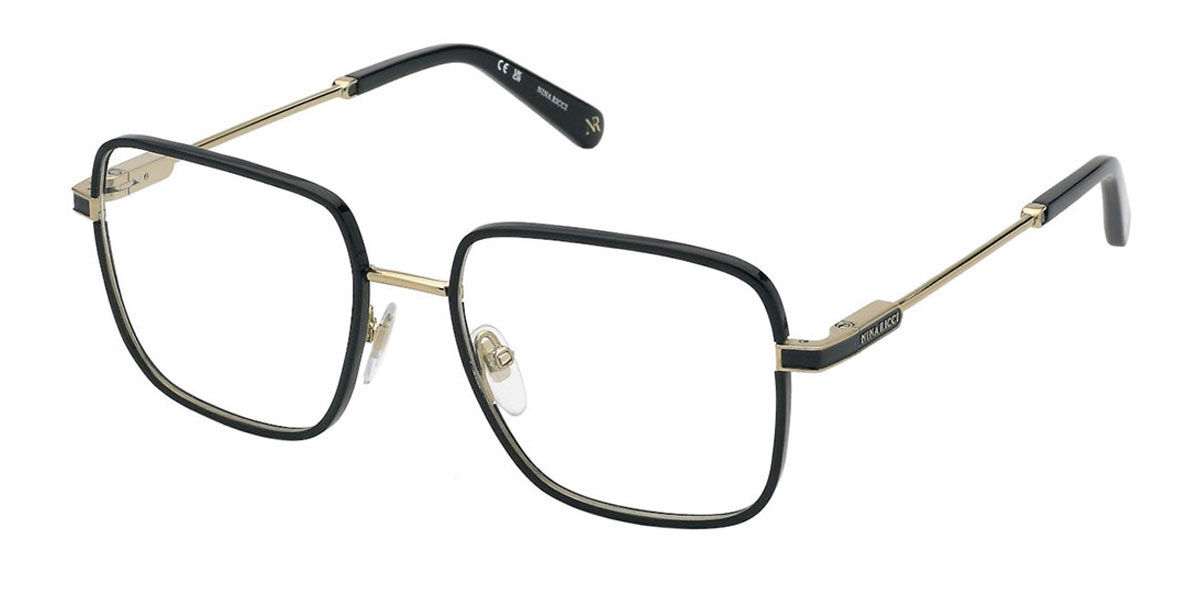 Image of Nina Ricci VNR351V 0301 52 Czarne Damskie Okulary Korekcyjne PL