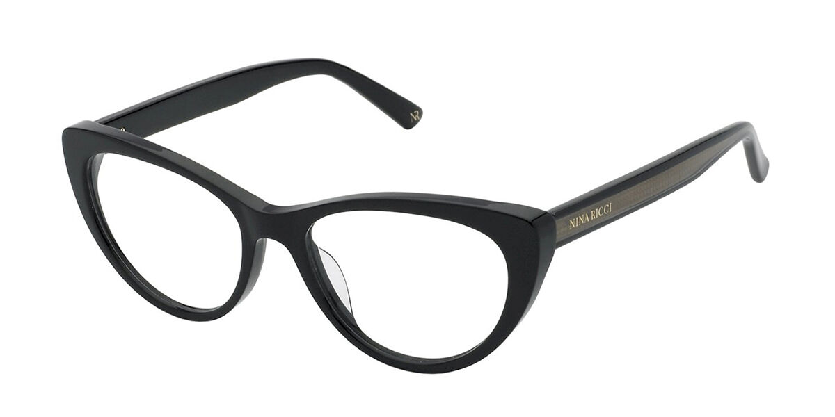 Image of Nina Ricci VNR364 0700 53 Czarne Damskie Okulary Korekcyjne PL