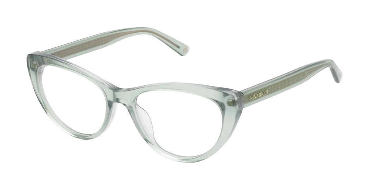 Image of Nina Ricci VNR364 0912 53 Zielone Damskie Okulary Korekcyjne PL