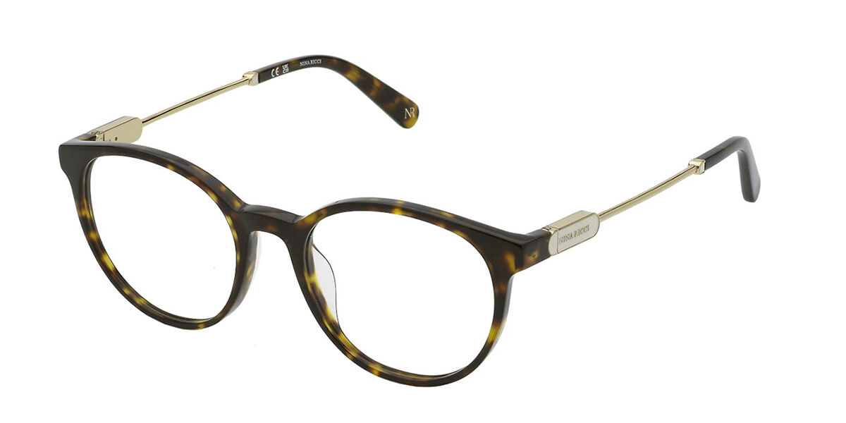 Image of Nina Ricci VNR373 0909 Óculos de Grau Tortoiseshell Feminino PRT