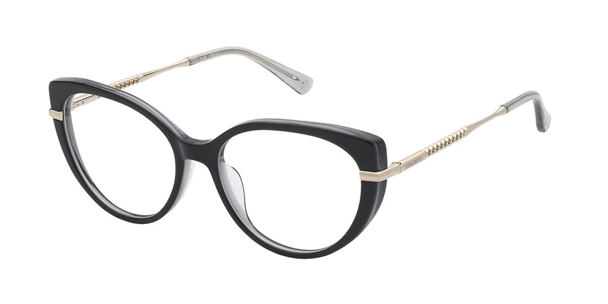 Image of Nina Ricci VNR374 099A 53 Czarne Damskie Okulary Korekcyjne PL