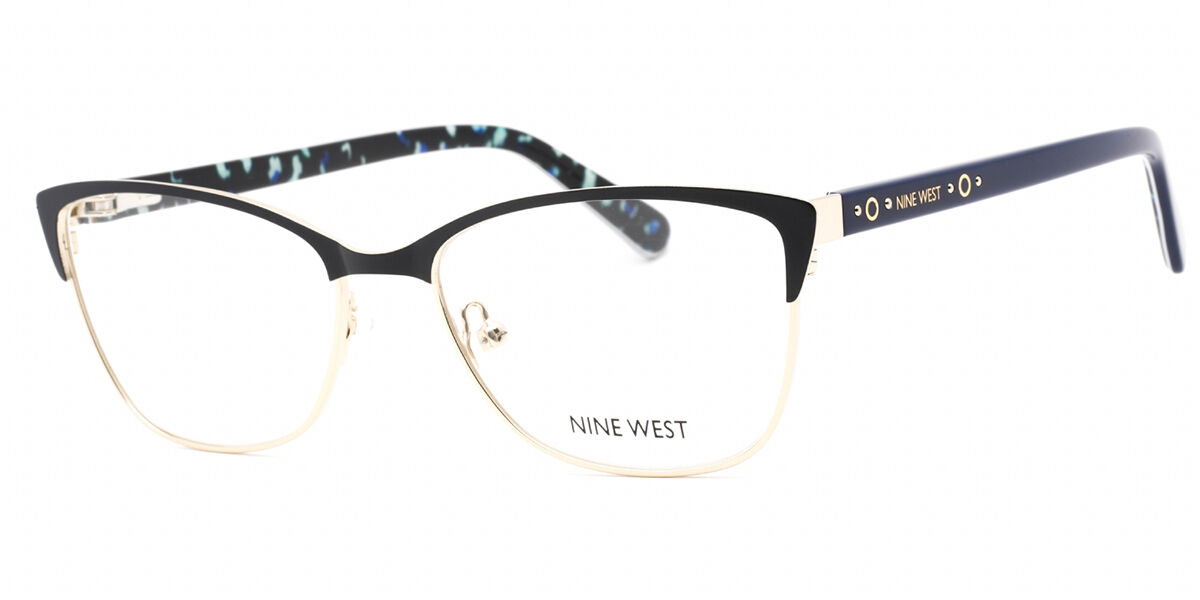 Image of Nine West NW8011 400 Óculos de Grau Azuis Feminino BRLPT