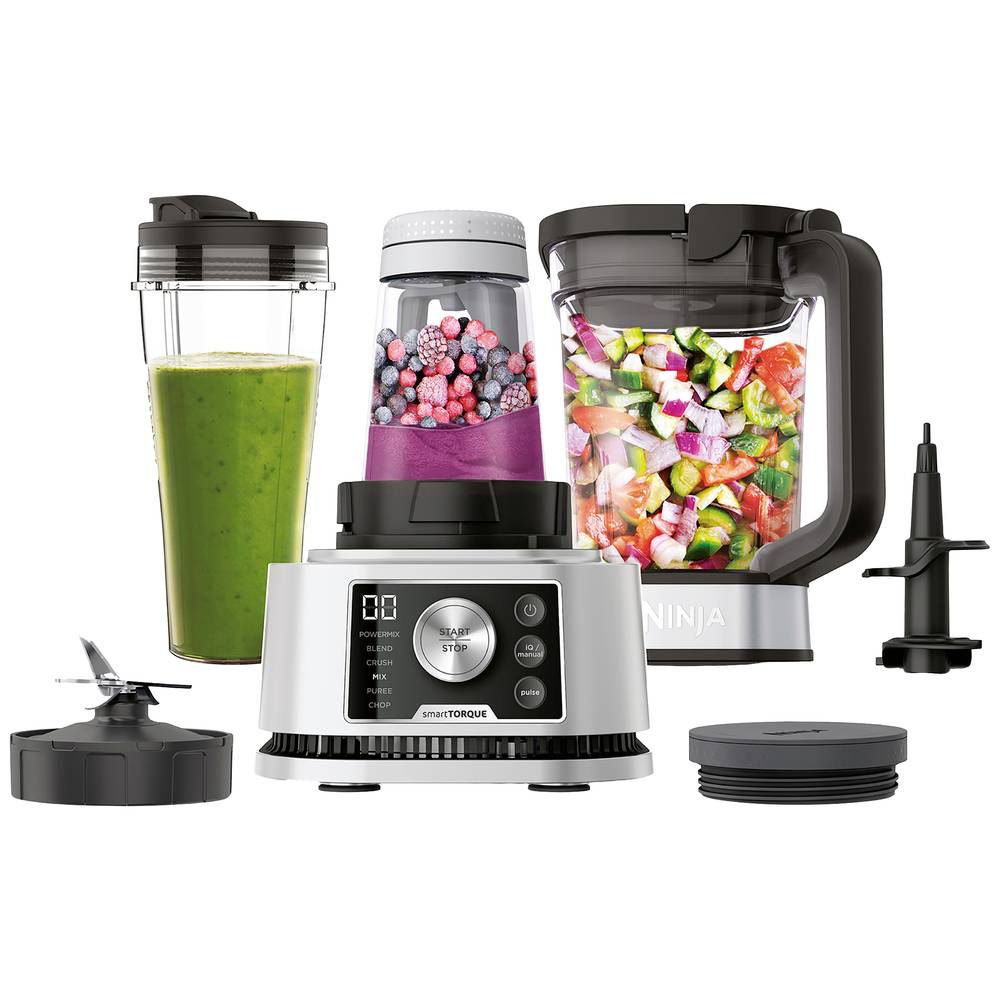 Image of Ninja 3-in-1 Power Nutri Blender 1200 W Black Silver