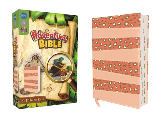 Image of Niv Adventure Bible Leathersoft Coral Full Color Thumb Indexed Tabs