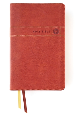 Image of Niv Men's Devotional Bible (by Men for Men) Leathersoft Brown Comfort Print