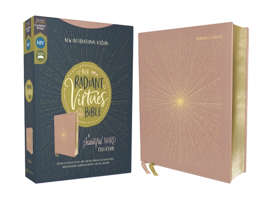 Image of Niv Radiant Virtues Bible: A Beautiful Word Collection Cloth Over Board Pink Red Letter Comfort Print: Explore the Virtues of Faith Hope and Lo