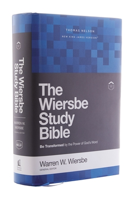 Image of Nkjv Wiersbe Study Bible Hardcover Comfort Print: Be Transformed by the Power of God's Word