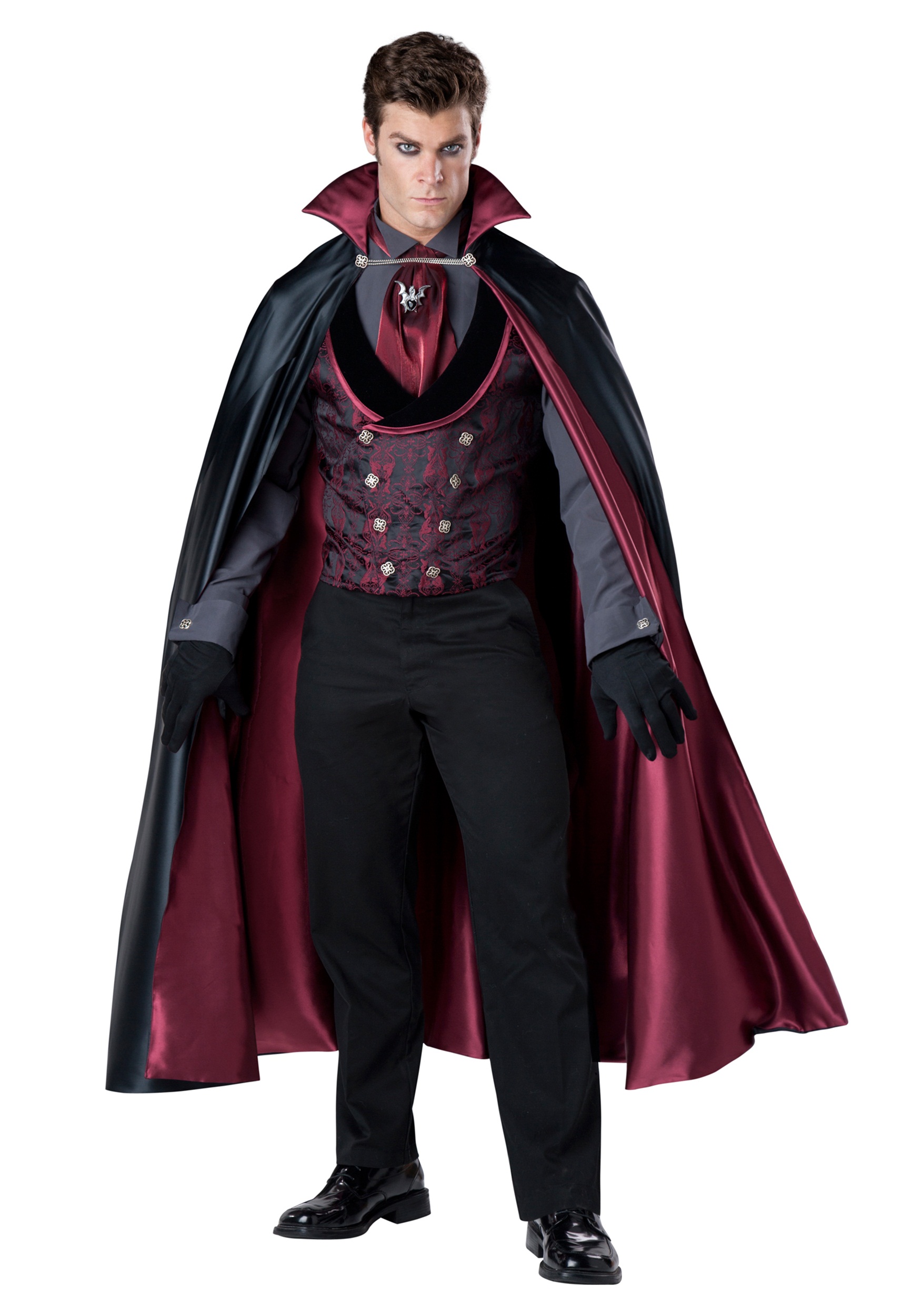 Image of Nocturnal Count Vampire Costume for Men ID IN1109-L