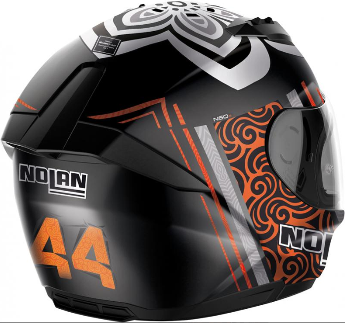 Image of Nolan N60-6 Gemini Replica 53 A Canet Flat Black Full Face Helmet Size 2XL ID 8030635809763
