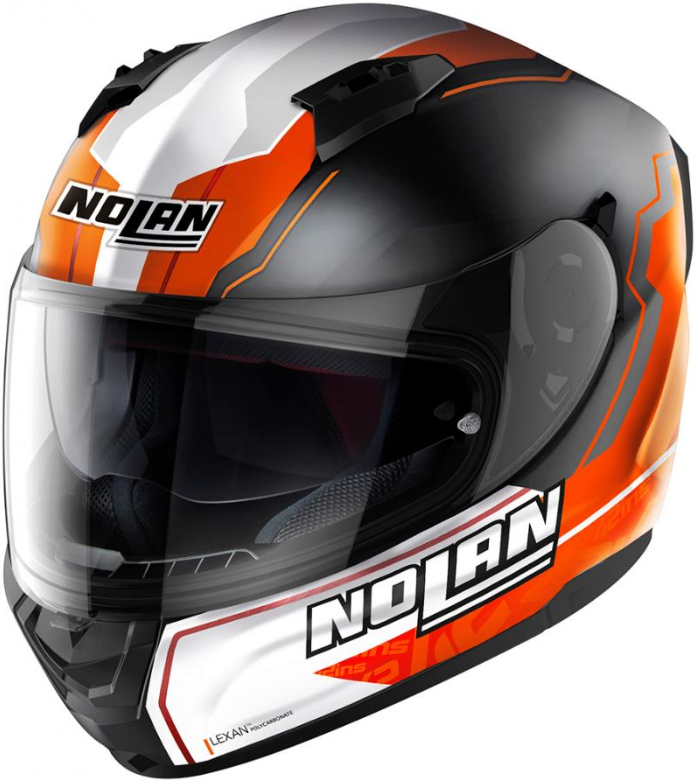 Image of Nolan N60-6 Gemini Replica 54 A Rins Flat Black Full Face Helmet Size 2XL ID 8030635909708