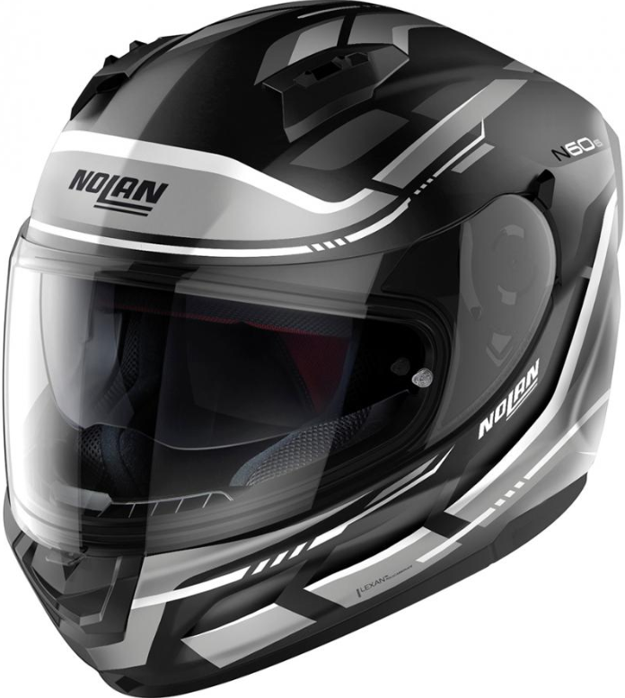 Image of Nolan N60-6 Lancer 61 Flat Black Full Face Helmet Size 2XL ID 8030635667424