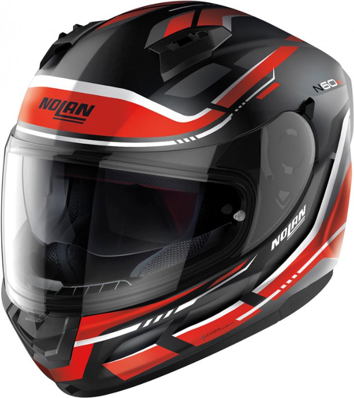 Image of Nolan N60-6 Lancer 62 Flat Black Full Face Helmet Size 2XL ID 8030635667653