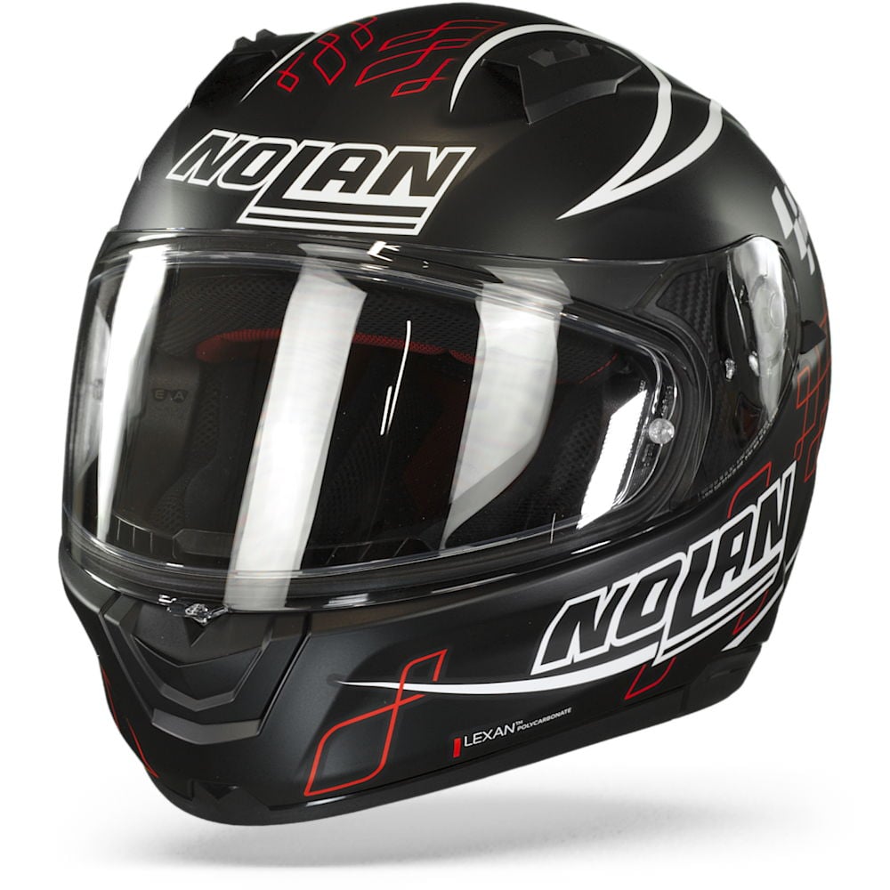 Image of Nolan N60-6 Moto GP 31 Flat Black Full Face Helmet Size 2XL ID 8030635051537