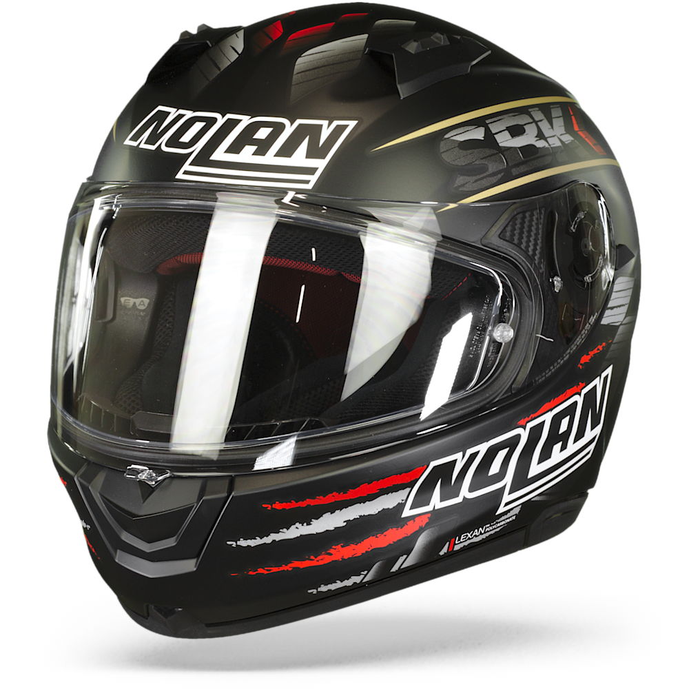 Image of Nolan N60-6 Sbk 32 Flat Black Full Face Helmet Size XL EN