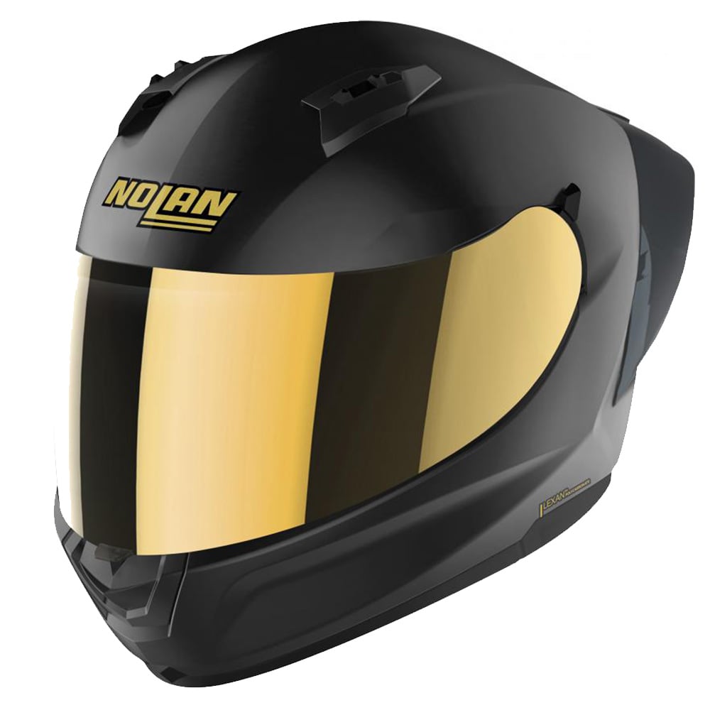 Image of Nolan N60-6 Sport Golden Edition 017 Flat Black Gold Full Face Helmet Size 2XL EN