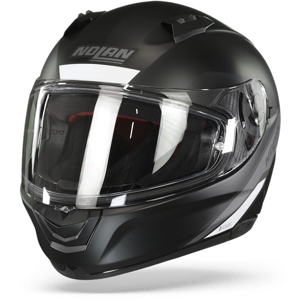 Image of Nolan N60-6 Staple 40 Flat Black Full Face Helmet Talla 2XL