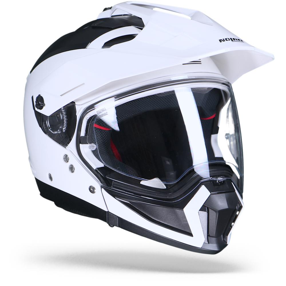 Image of Nolan N70-2 X Classic 5 Metal White Multi Helmet Size XS EN