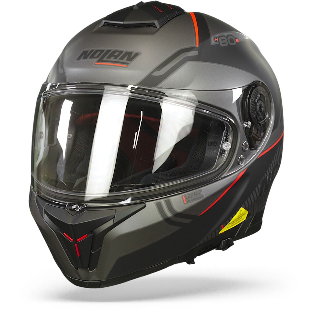 Image of Nolan N80-8 Astute N-Com 24 Full Face Helmet Size L EN
