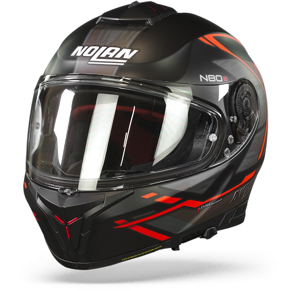 Image of Nolan N80-8 Thunderbolt N-Co 027 Full Face Helmet Size 2XL ID 8030635012217