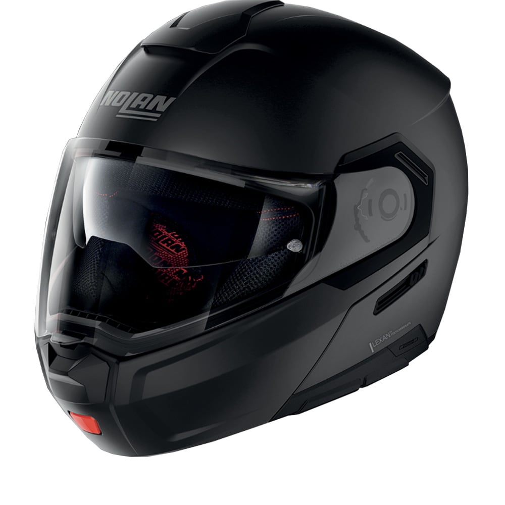 Image of Nolan N90-3 Classic 10 Flat Black ECE 2206 Modular Helmet Size 2XL EN
