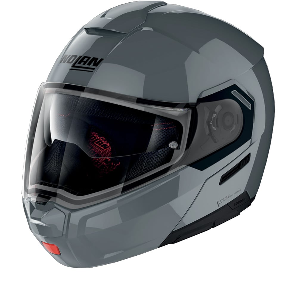 Image of Nolan N90-3 Classic 8 Slate Grey ECE 2206 Modular Helmet Size M EN