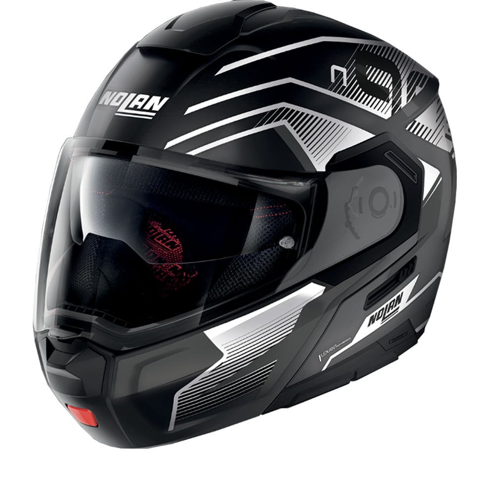 Image of Nolan N90-3 Comeback 43 Flat Black ECE 2206 Modular Helmet Size 2XL ID 8054945010251