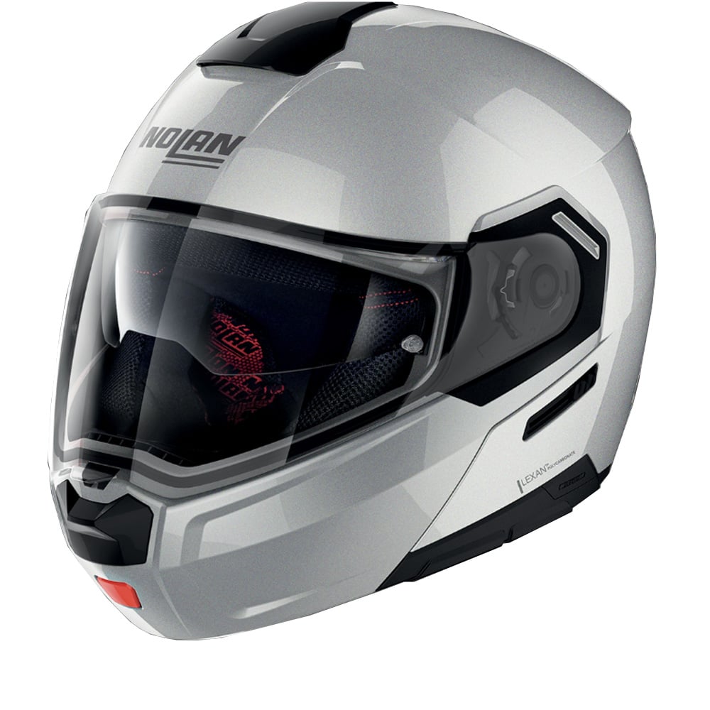Image of Nolan N90-3 Special 11 Salt Silver ECE 2206 Modular Helmet Size 2XL EN