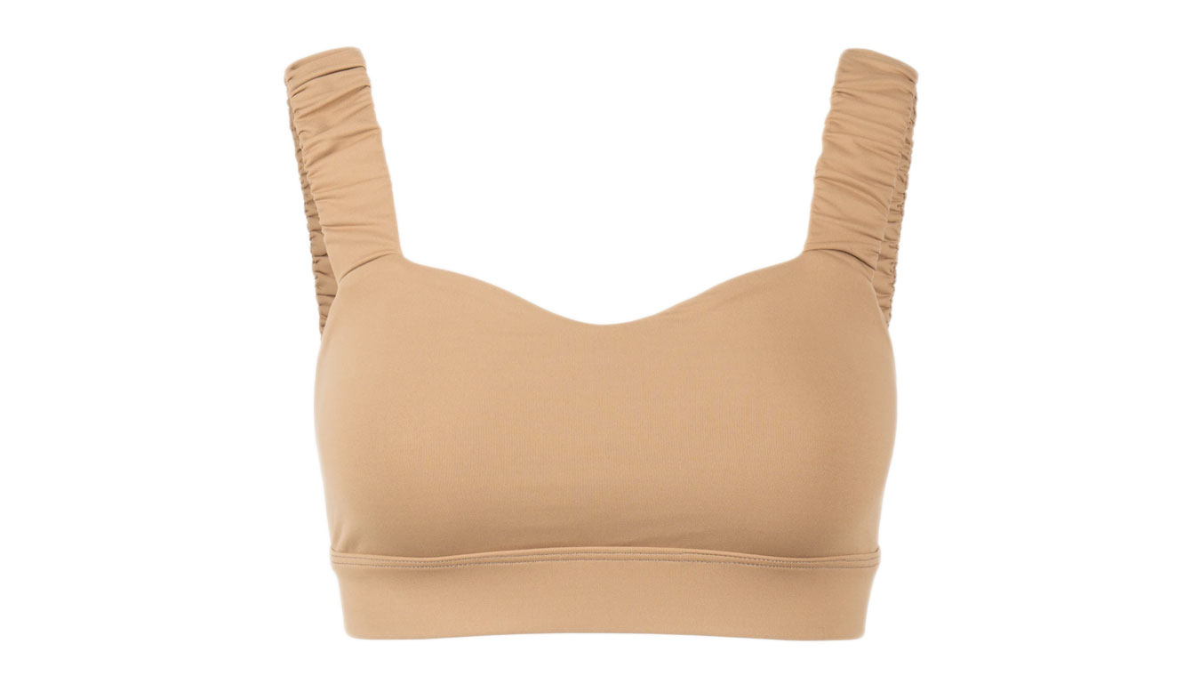 Image of Norba Ruffle Wave Bra Sand HU