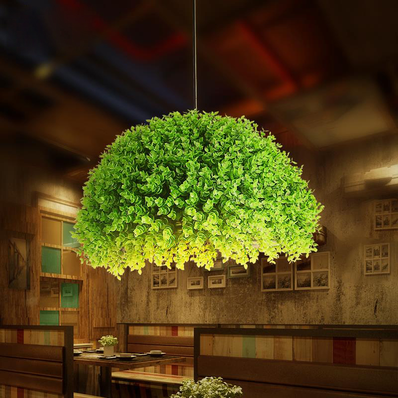 Image of Nordic Creative Lamps Personality Green Plants Pendant Light Dining Room Bar Hanging Lighting Fruits Vegetables Shop Decorative Pendant Lamp