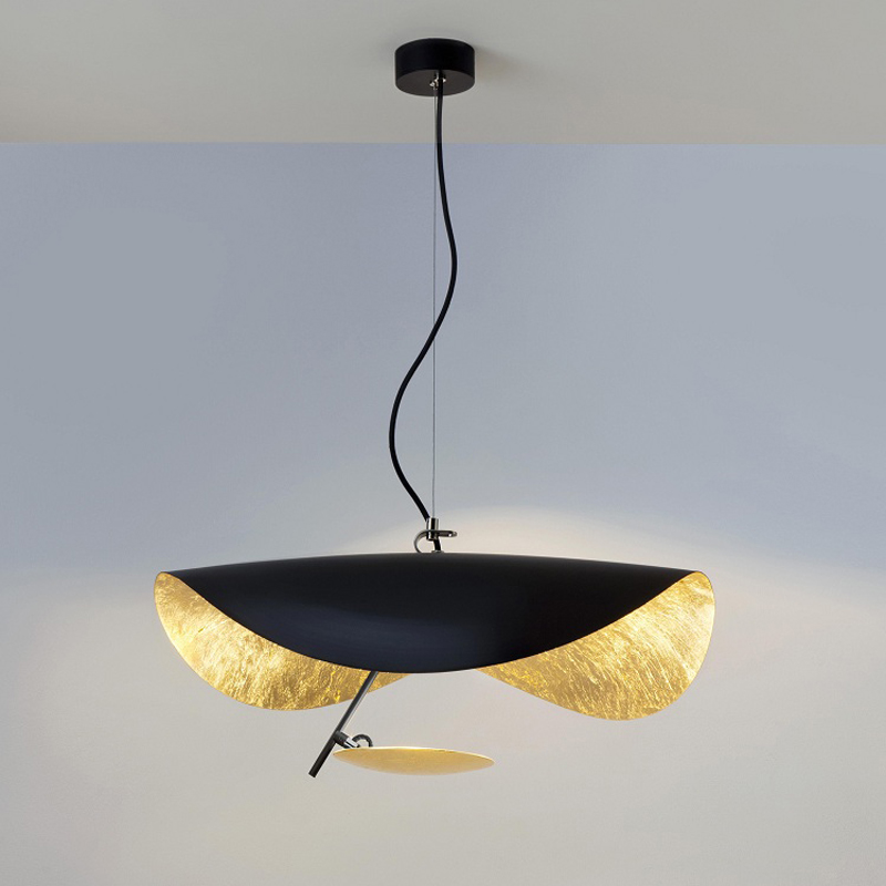 Image of Nordic Pendant Lamp Creative Flying Saucer Living Room Bedroom Pendant Lights Restaurant Study Hanging Lamps Model led Linear Light