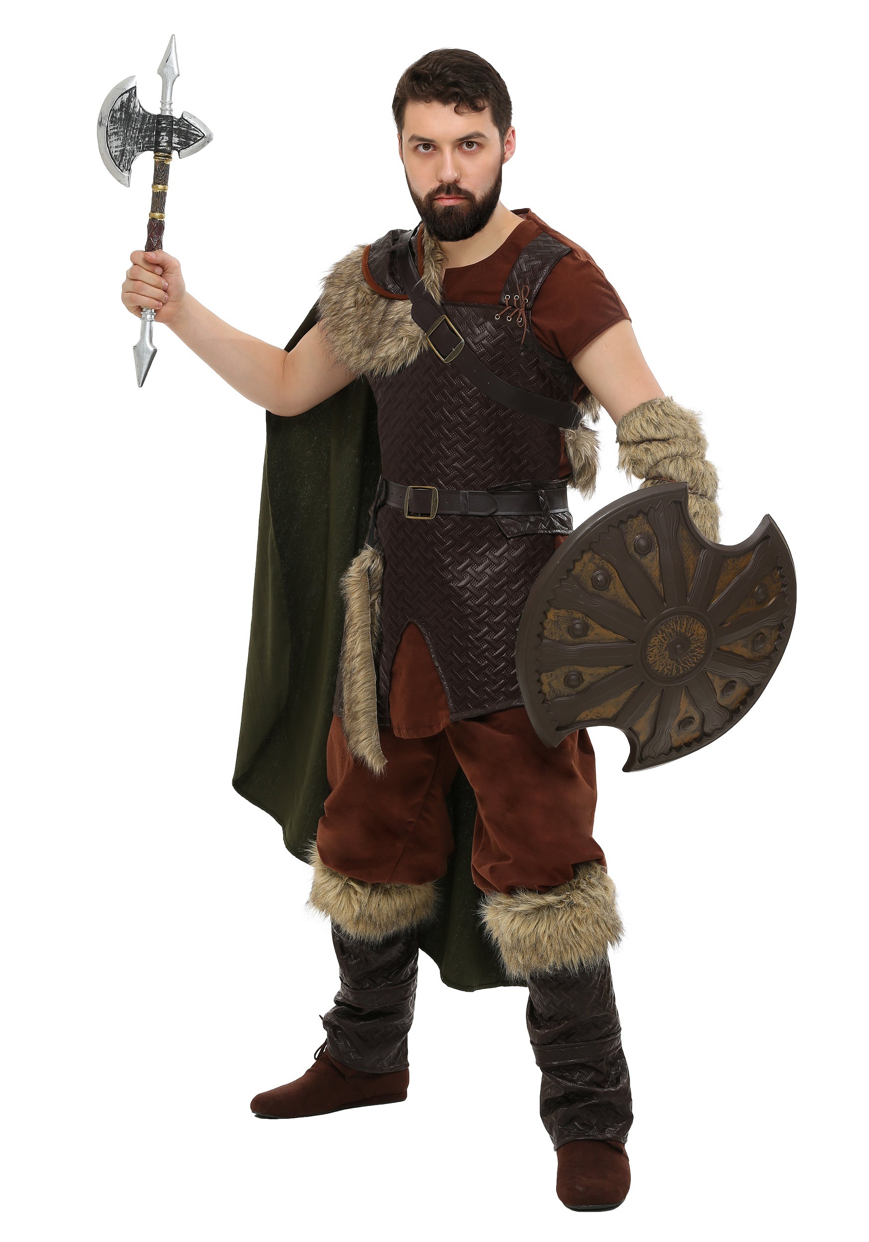 Image of Nordic Viking Men's Costume ID FUN2956AD-XS