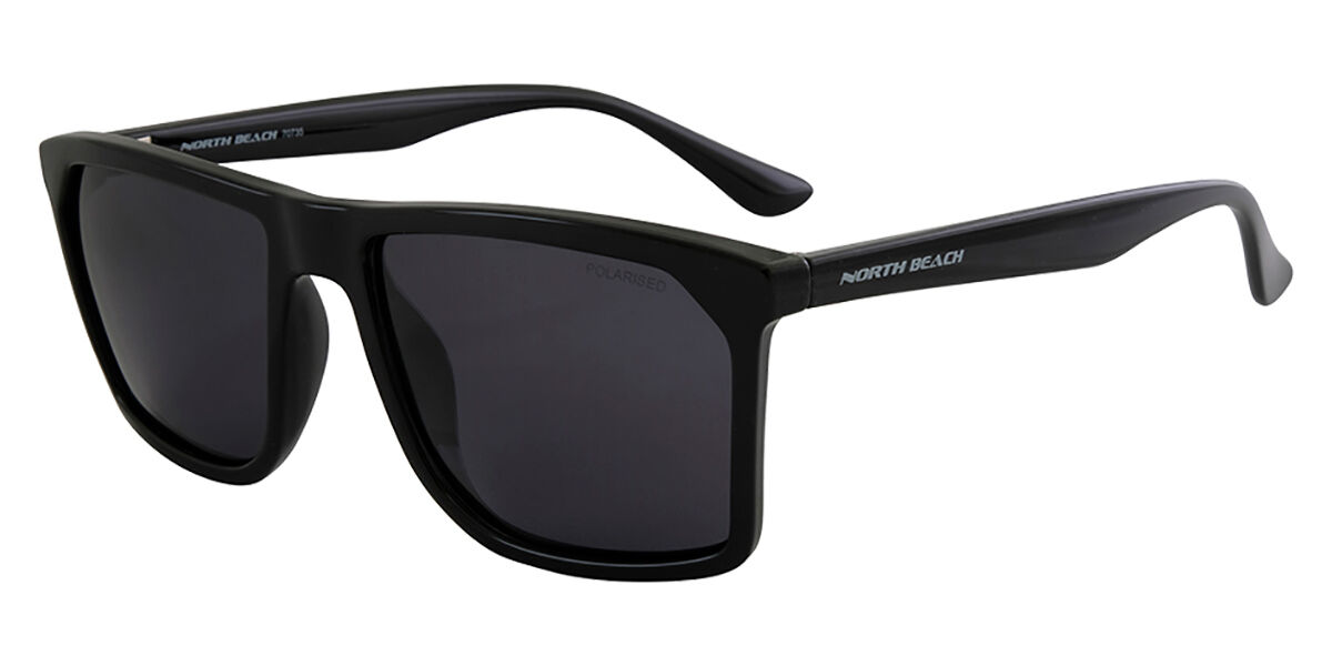 Image of North Beach Sterlet Polarized 70735 Óculos de Sol Pretos Masculino BRLPT