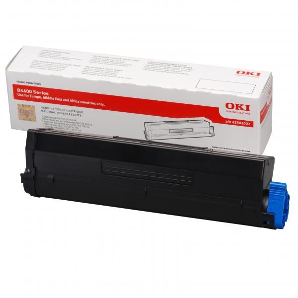 Image of OKI 43502002 negru (black) toner original RO ID 14725