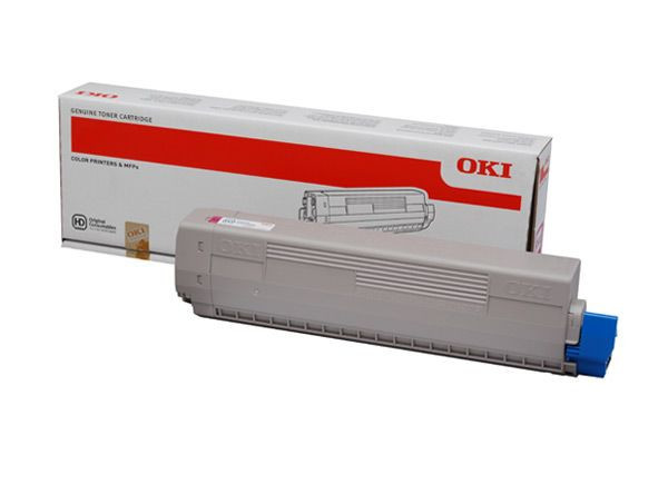 Image of OKI 46443102 purpuriu (magenta) toner original RO ID 10818