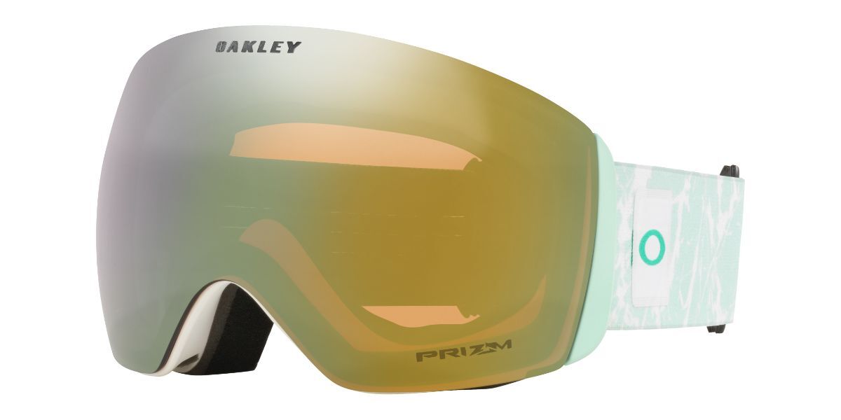 Image of Oakley Óculos de Esquis OO7050 FLIGHT DECK L 7050C4 Óculos de Sol Verdes Masculino PRT