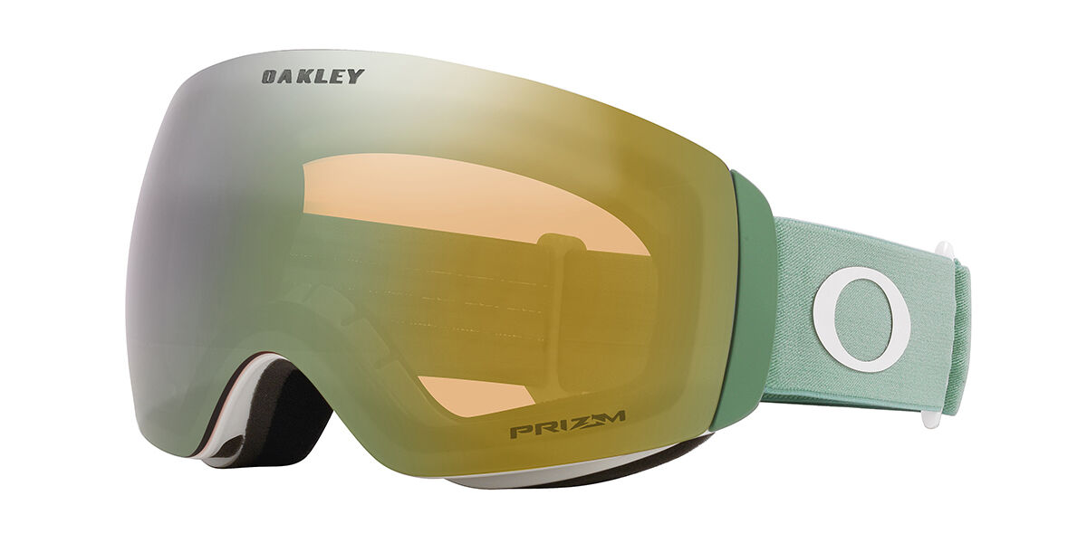 Image of Oakley Óculos de Esquis OO7064 FLIGHT DECK M 7064E2 Óculos de Sol Verdes Masculino PRT